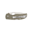 Spyderco Native 5 C41MPCW5 lama CPM CRU-WEAR canvas Micarta marrone Back Lock - dettaglio lama