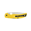 Spyderco Native Chief Salt C244SYL lama seghettata FRN giallo Bi-Directional 21% più leggero - dettaglio lama