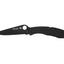 Spyderco Police C07BKP manico acciaio inossidabile, lama rivestita nera, versione tattica