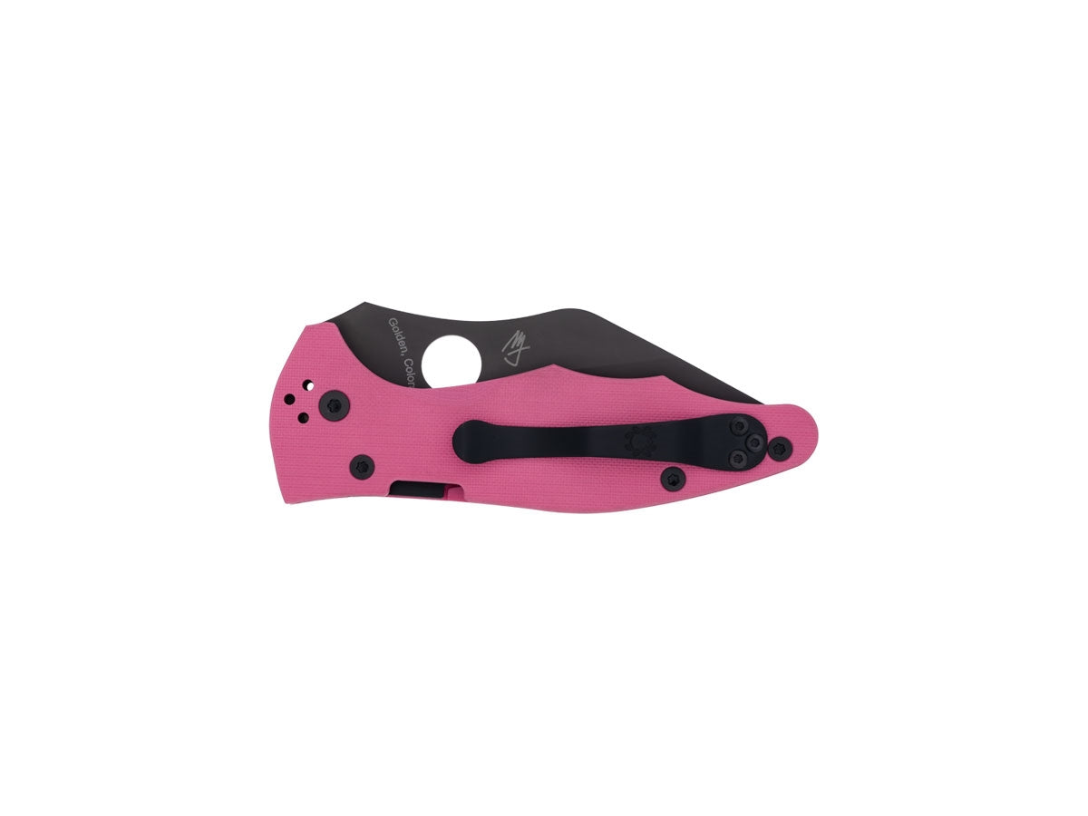 Spyderco Yojimbo 2 Pink G-10 Black Blade Plain C85GPNBKP2 - foto 2