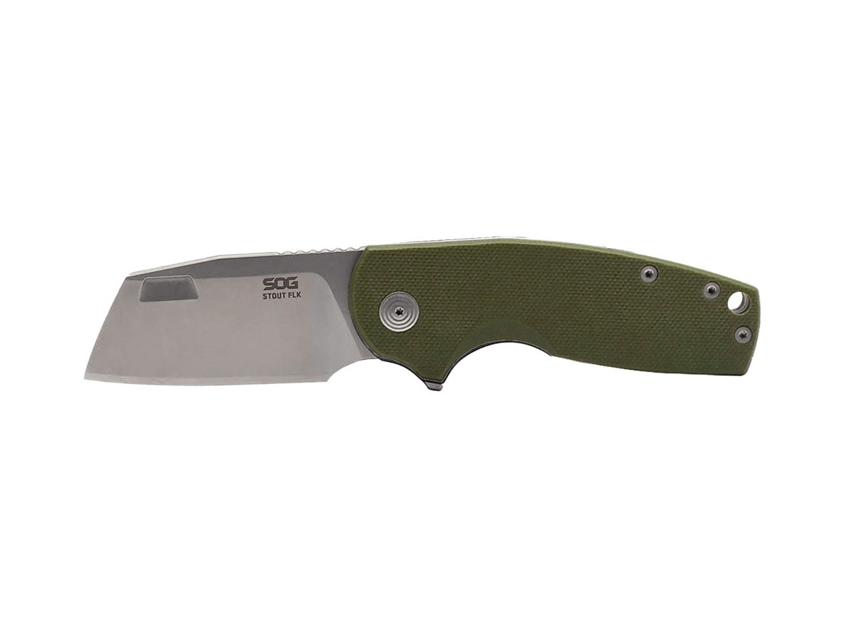 Sog Stout Flk Cleaver Od Green + Stonewash 14-03-11-57