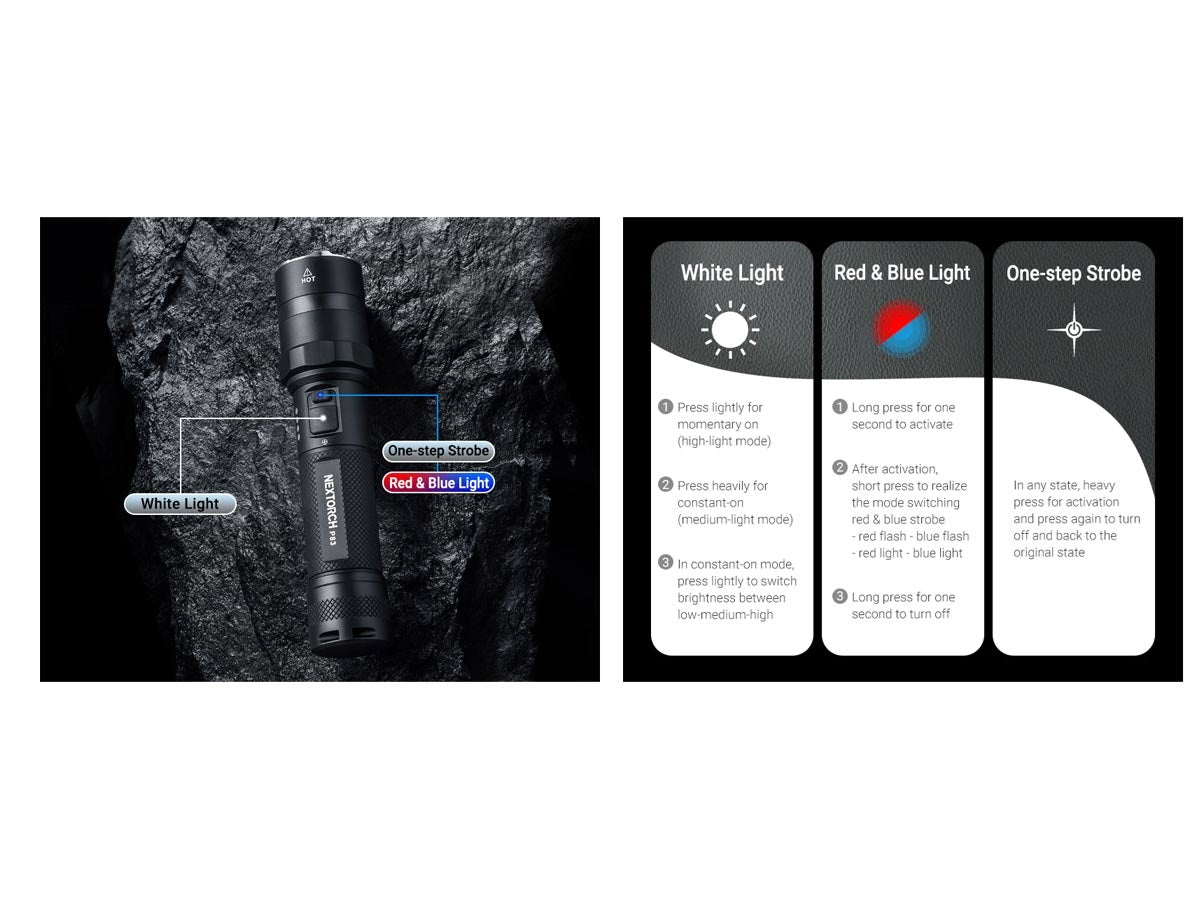 Nextorch P83 Ricaricabile 2100 Lumens Led - foto 3