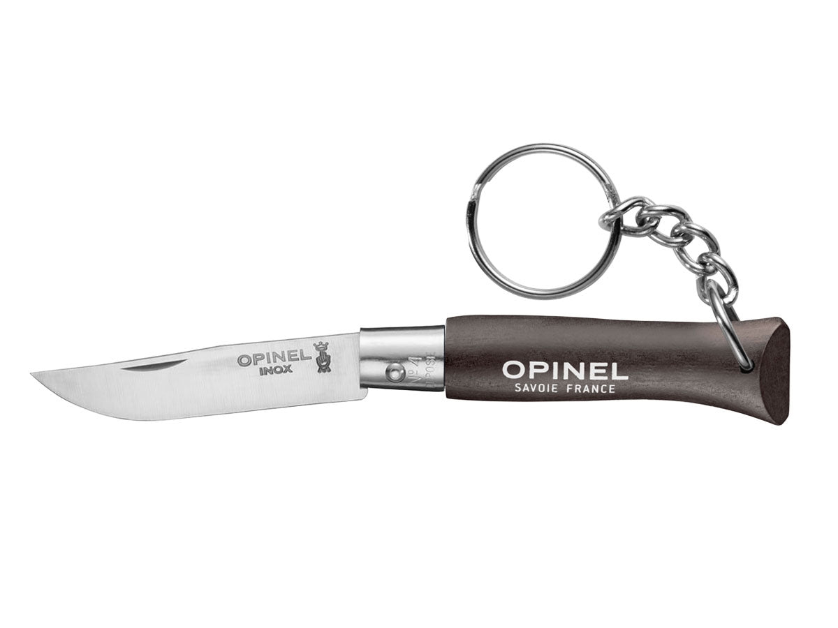 Opinel Tradizione N°04 Inox Portachiave "Brun Noir" (002268)