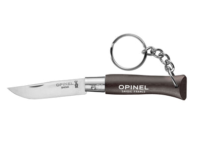 Opinel Tradizione N°04 Inox Portachiave "Brun Noir" (002268)