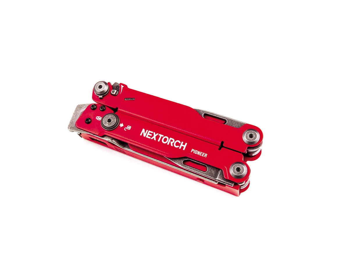 Nextorch Pioneer Professional Multitool (15 TOOLS) Matte Red - foto 2