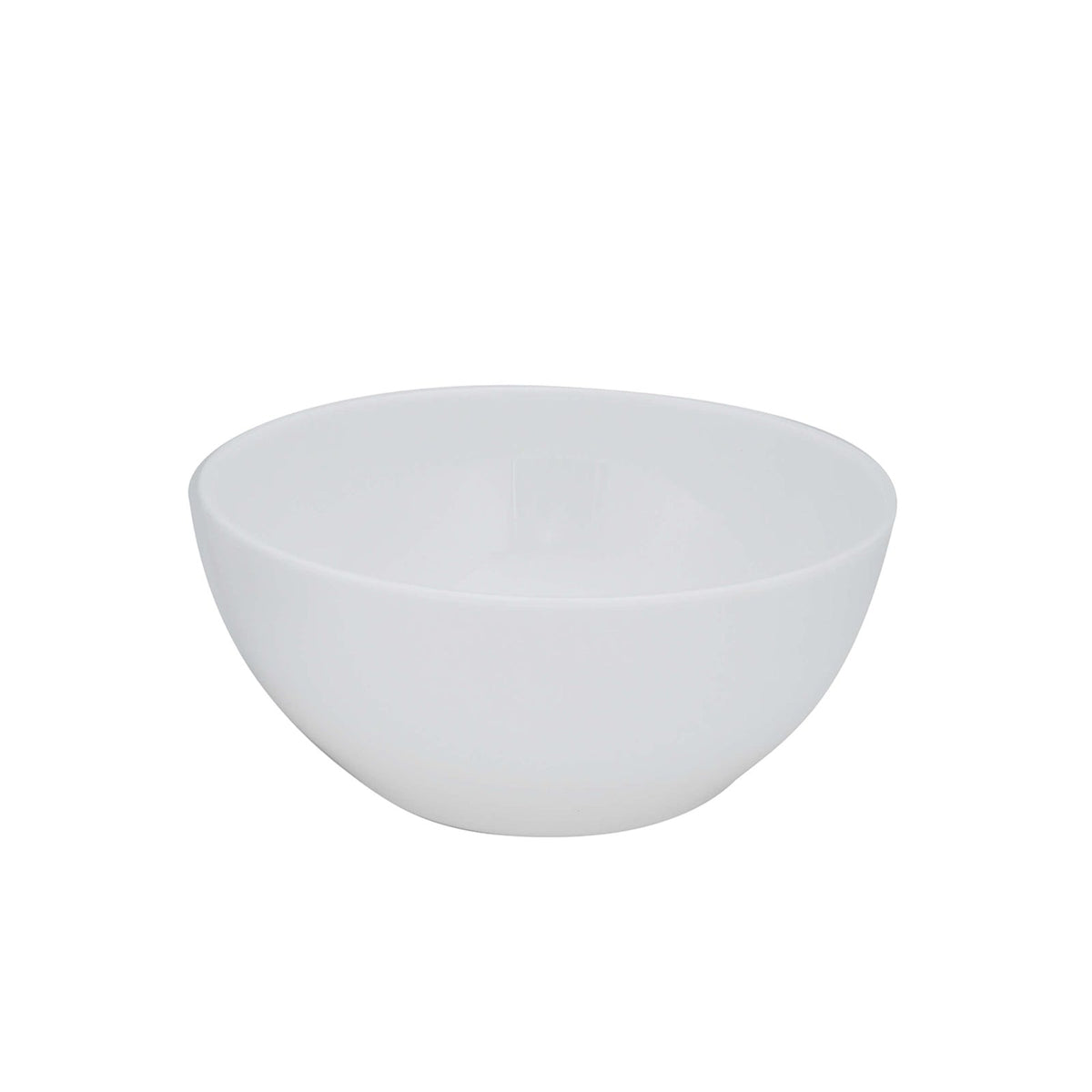 Coppa Tonda Buffet in Plastica PBT Bianca 25 cm