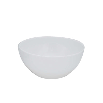 Coppa Tonda Buffet in Plastica PBT Bianca 25 cm