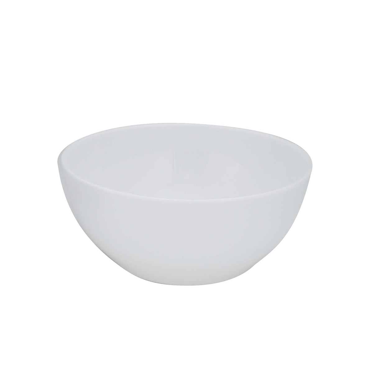Coppa Tonda Buffet in Plastica PBT Bianca 30 cm
