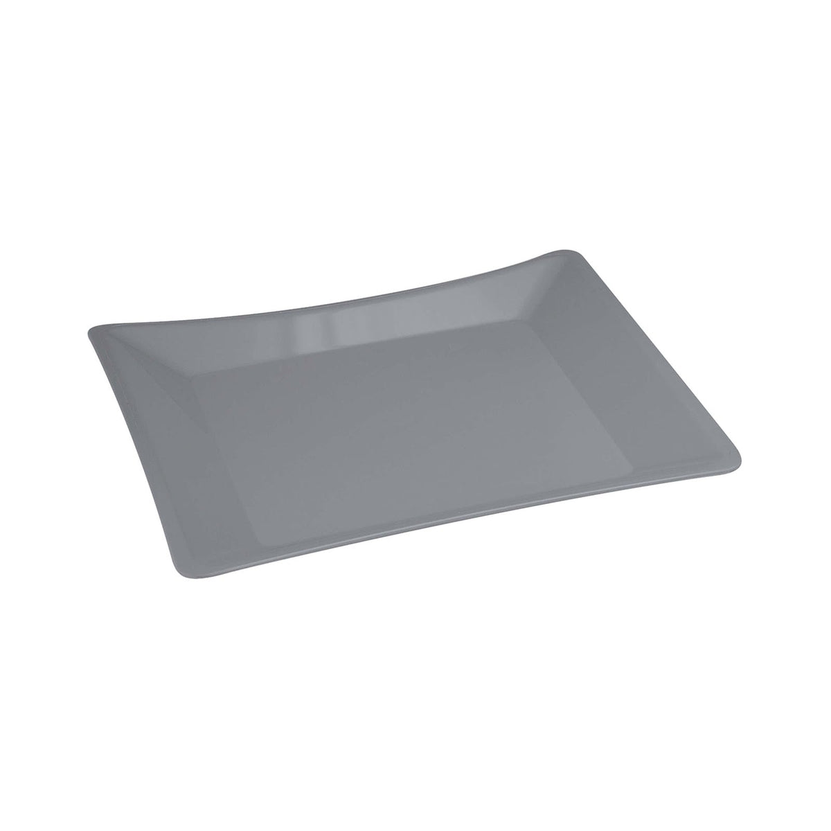 Vassoio Quadrato Buffet in Plastica PBT Sabbia 42x42 cm H 3 cm