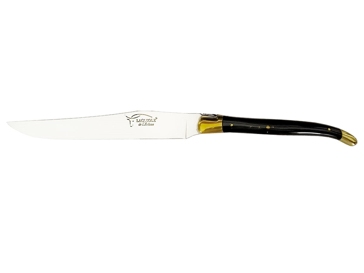 Laguiole Coltello Arrosto Manico Corno