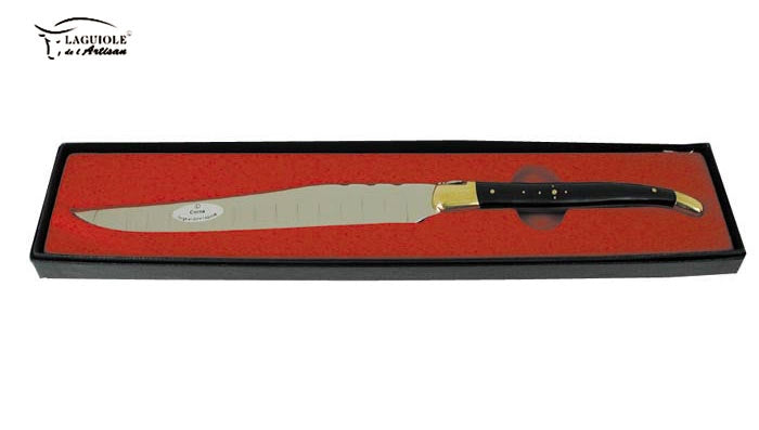 Laguiole Coltello Salmone Manico Corno - foto 2
