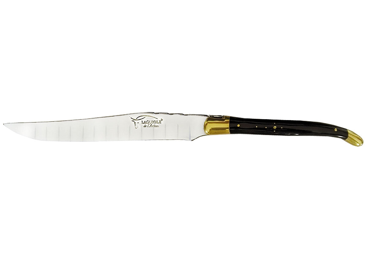 Laguiole Coltello Salmone Manico Corno