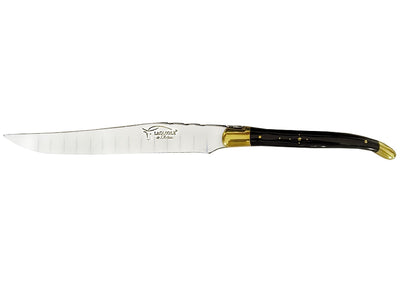 Laguiole Coltello Salmone Manico Corno