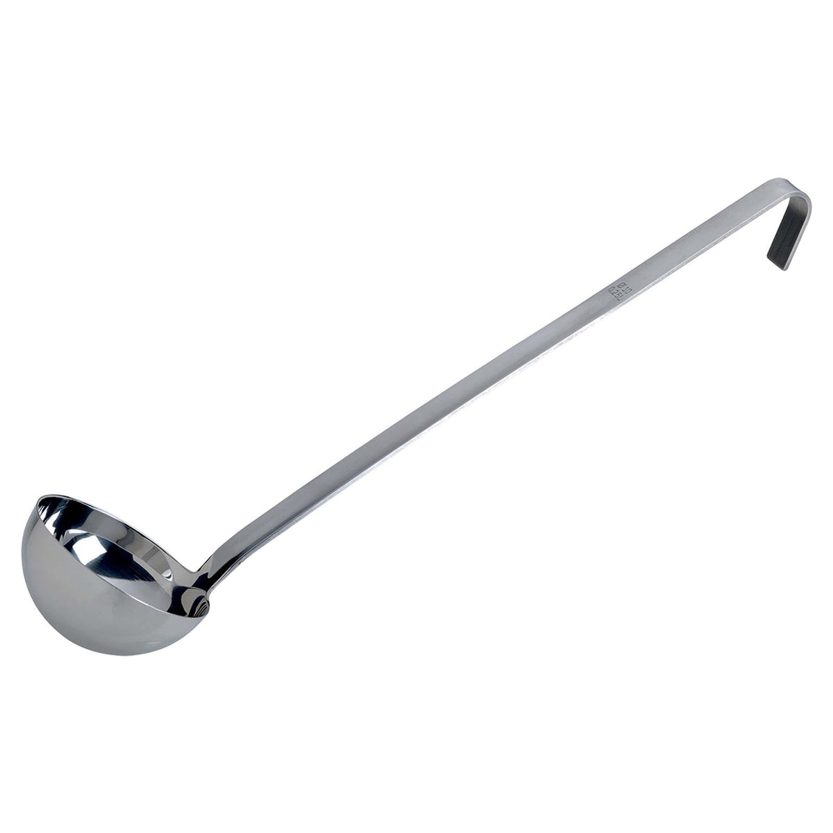 Piazza Mestolo in Acciaio Inox Ø 16 cm Manico 47 cm