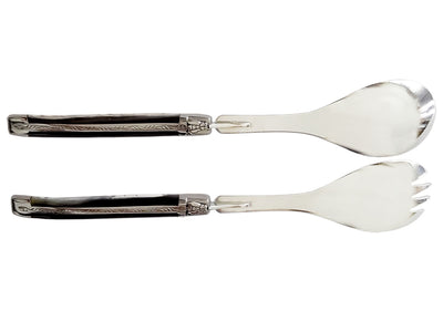 Laguiole Set Insalata 2 Pz Manico Corno