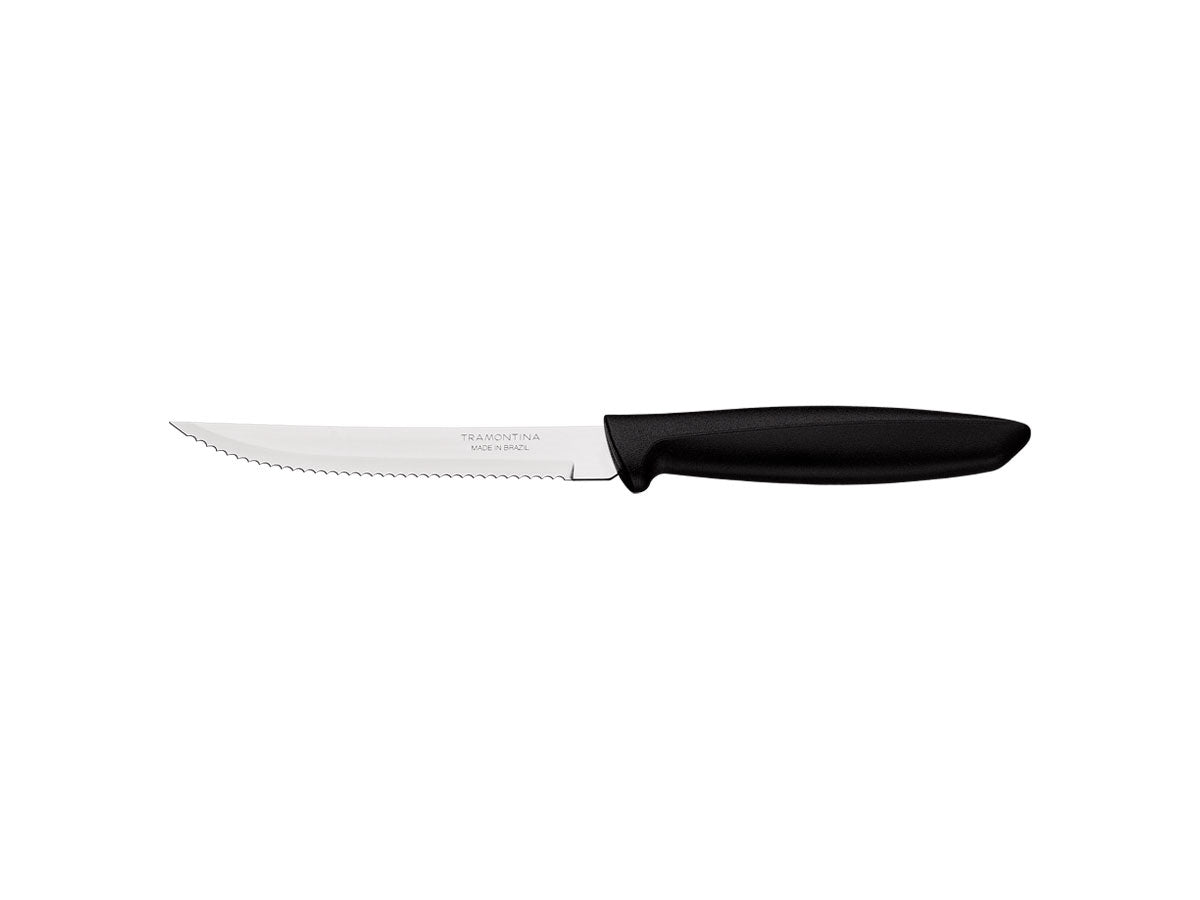 Tramontina Plenus Carne Dentato (Meat knife serrated) Cm.12 23410/805 Black