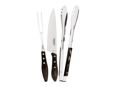 Tramontina Polywood Fsc Set Utensili Bbq 3 Pz 29899/267