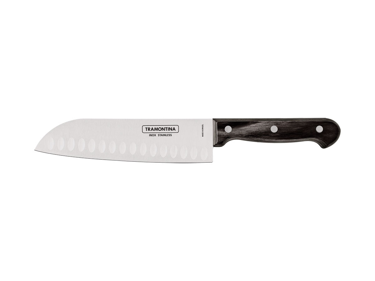 Tramontina Polywood Santoku (Santoku knife) Cm.18 21179/197 Brown