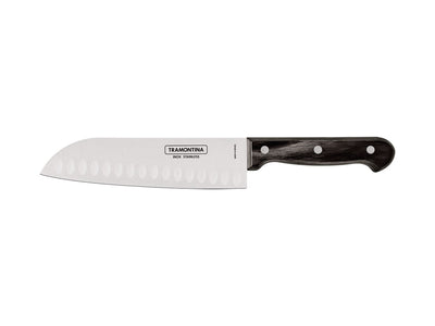 Tramontina Polywood Santoku (Santoku knife) Cm.18 21179/197 Brown