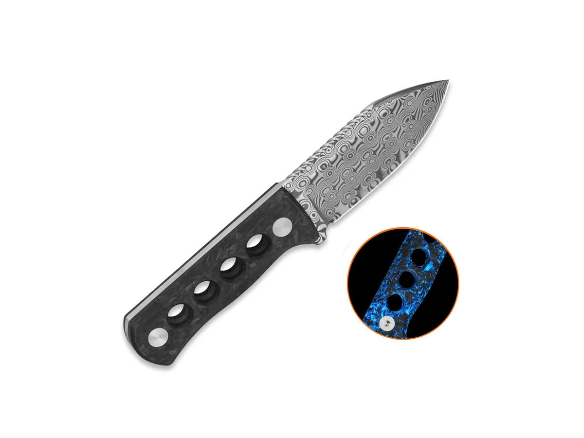 Qsp Canary Damascus Shredded Cf QS141-L Blue Glow-in-the-dark - foto 2