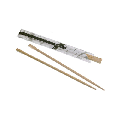Bacchette in Bamboo 21 cm Confezione da 100 Set da 2 Pezzi