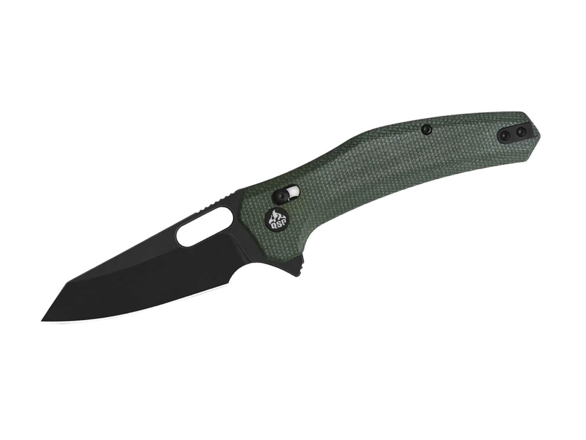 Qsp Emu Micarta Blk QS164-B2 Green