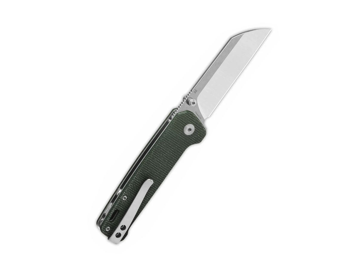 Qsp Penguin V2 Micarta D2 Satin/Stw QS130V2-C1 Green - foto 2