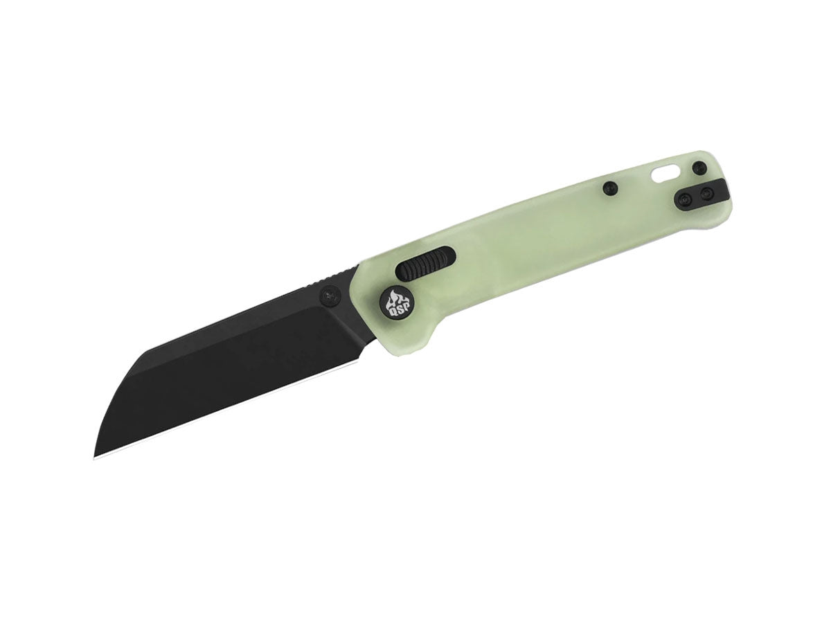 Qsp Penguin Resin Glyde Lock Black QS130GL-H2 Glow-in-the-dark
