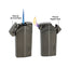 Vector Guardian dual flame copper satin vista laterale