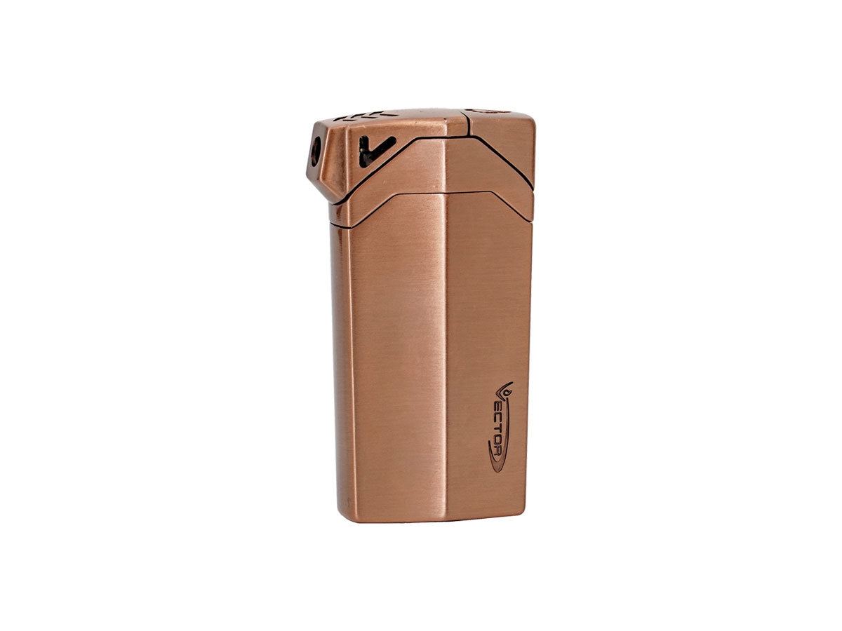 Vector Guardian accendisigari doppia fiamma copper satin rame