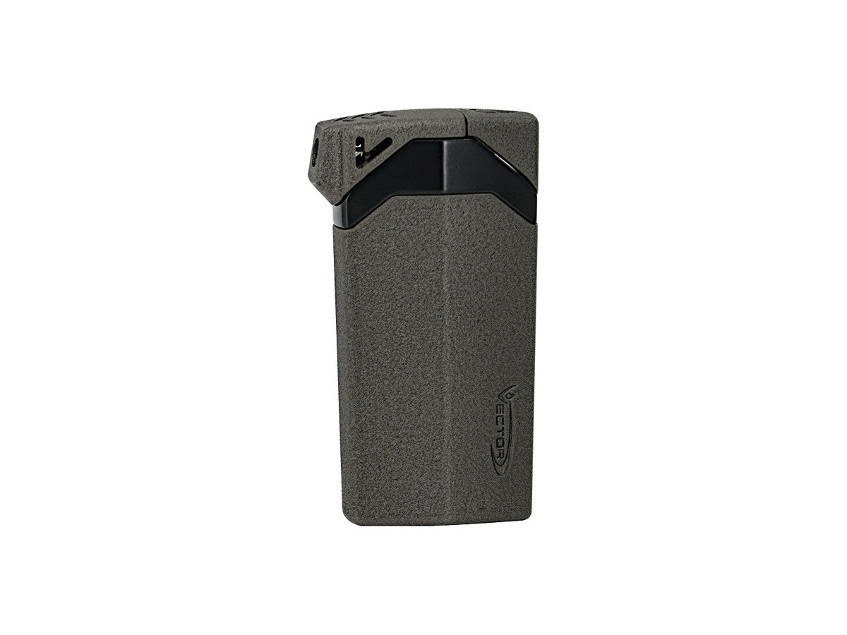 Vector Guardian accendisigari doppia fiamma gray crackle matte