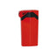 Vector Guardian accendisigari doppia fiamma rosso lacca