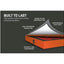Thaw cuscino riscaldato in uso su sedia dettaglio comfort