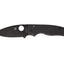 Spyderco Shaman Salt G-10 Black Magnacut Black Blade Plain C229GMCBKP