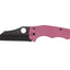 Spyderco Yojumbo Pink C253GPNBKP manico G-10 rosa, lama Wharncliffe nera