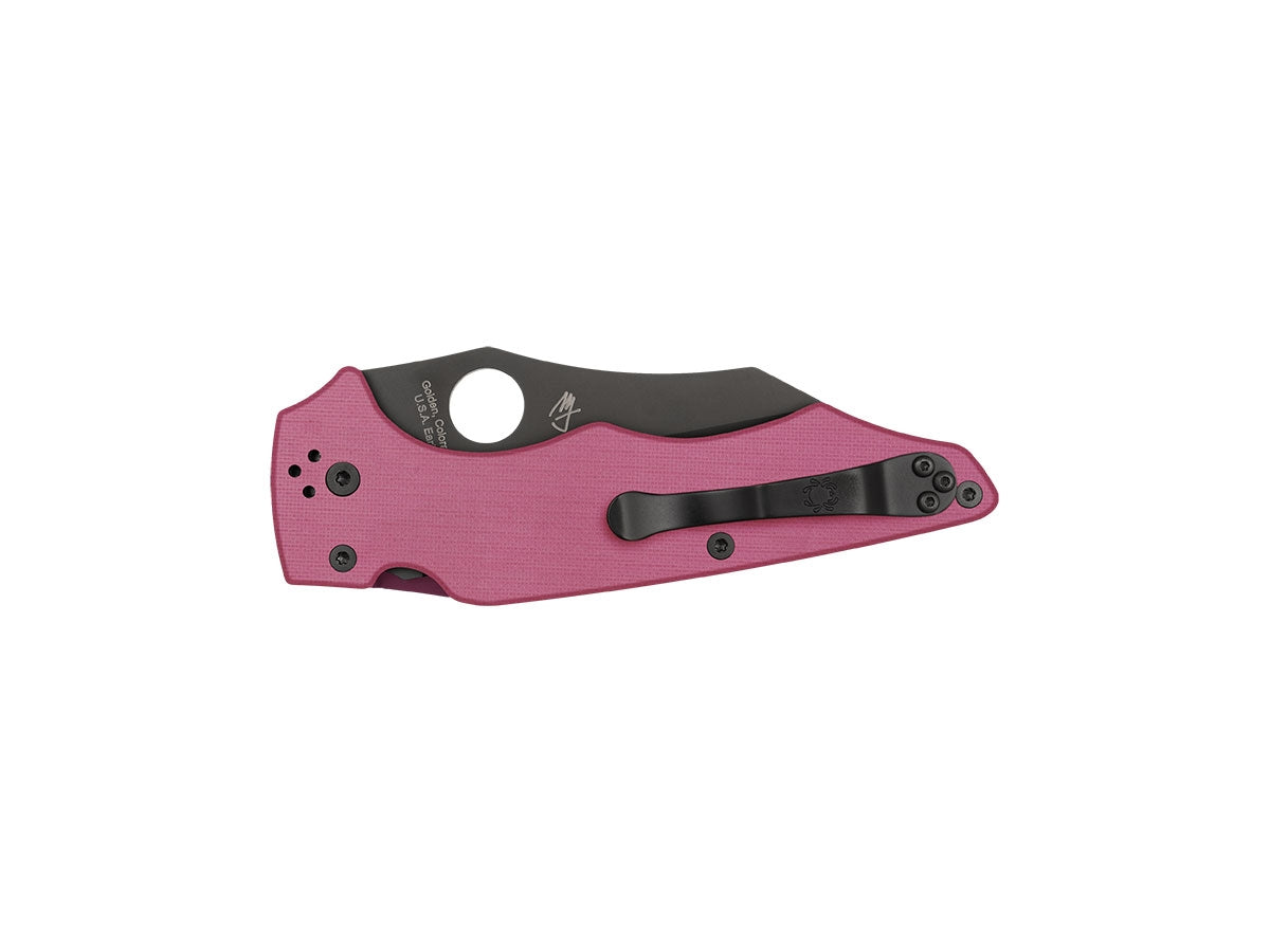 Spyderco Yojumbo Pink C253GPNBKP Compression Lock, beneficia Living Beyond Breast Cancer
