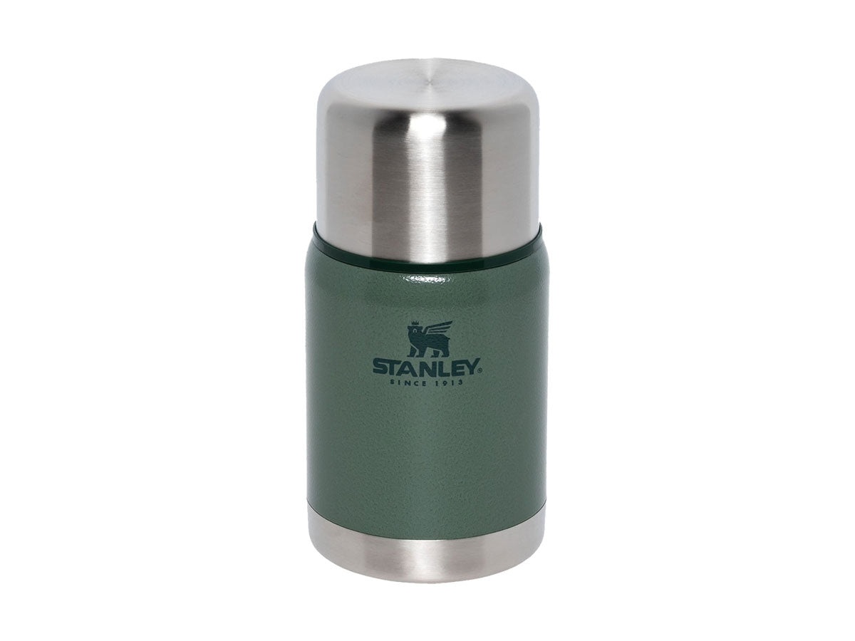 Stanley Vacuum Food Jar 700ml doppia parete, caldo e freddo 15 ore, Hammertone Green
