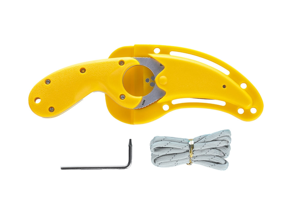 Crkt Bear Claw Yellow W/Veff Serrations 2511Y - foto 2