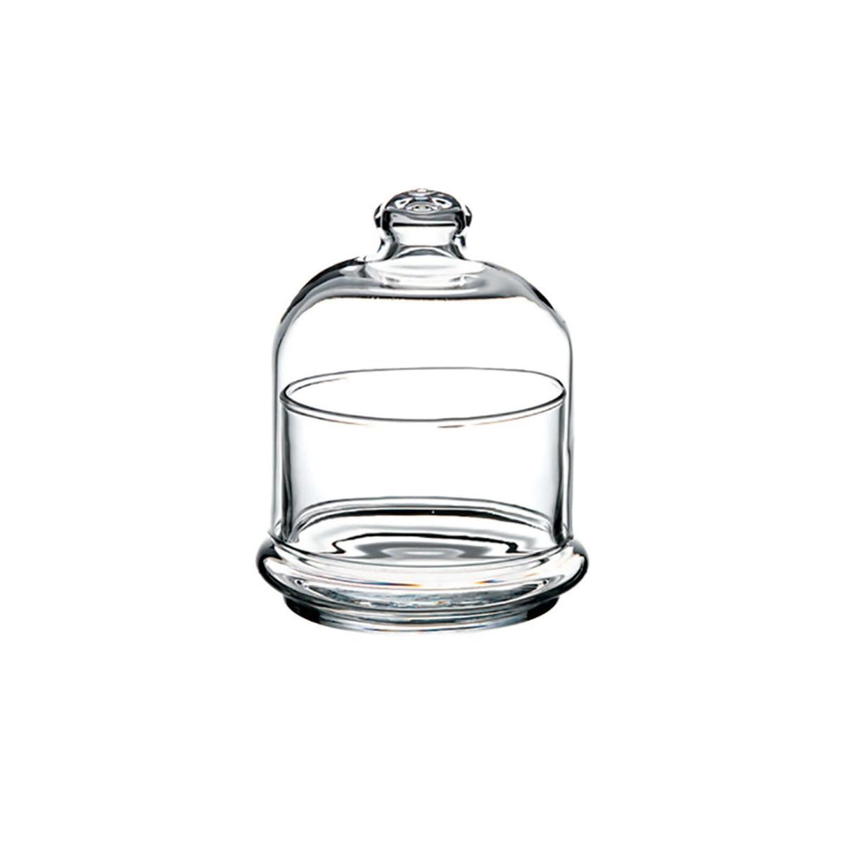 Paşabahçe Basic Contenitore Finger Food in Vetro con Coperchio 22 cl