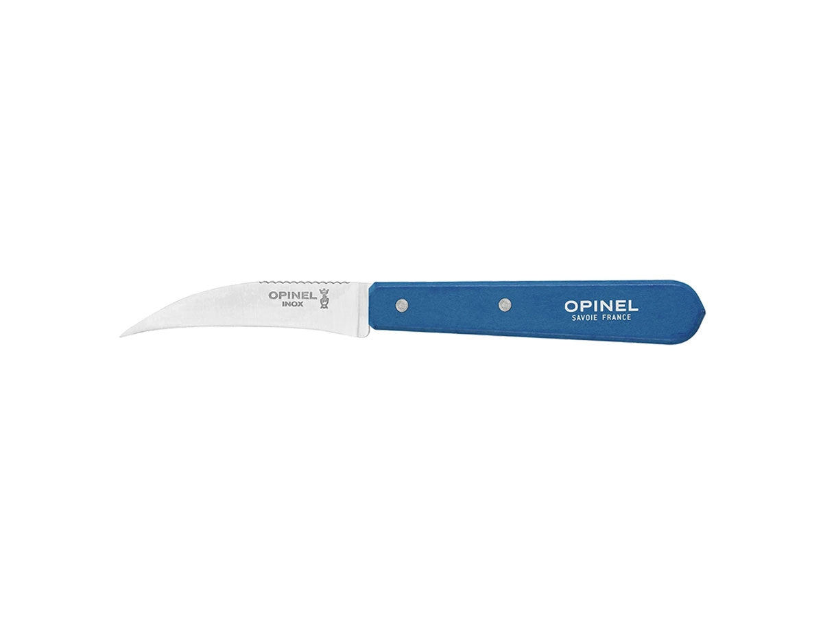 Opinel Essentiels N°114 Verdura (Vegetable knife) "Blue" Cm 7 (003203)