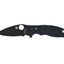 Spyderco Manix 2 Salt G-10 Black Cpm Magnacut Plain C101GMCBKP2