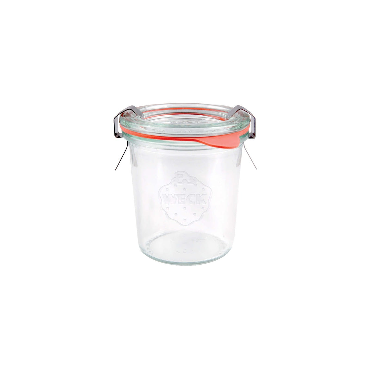 Weck Vasetto in Vetro Completo di Coperchio 140 ml 48 Pezzi