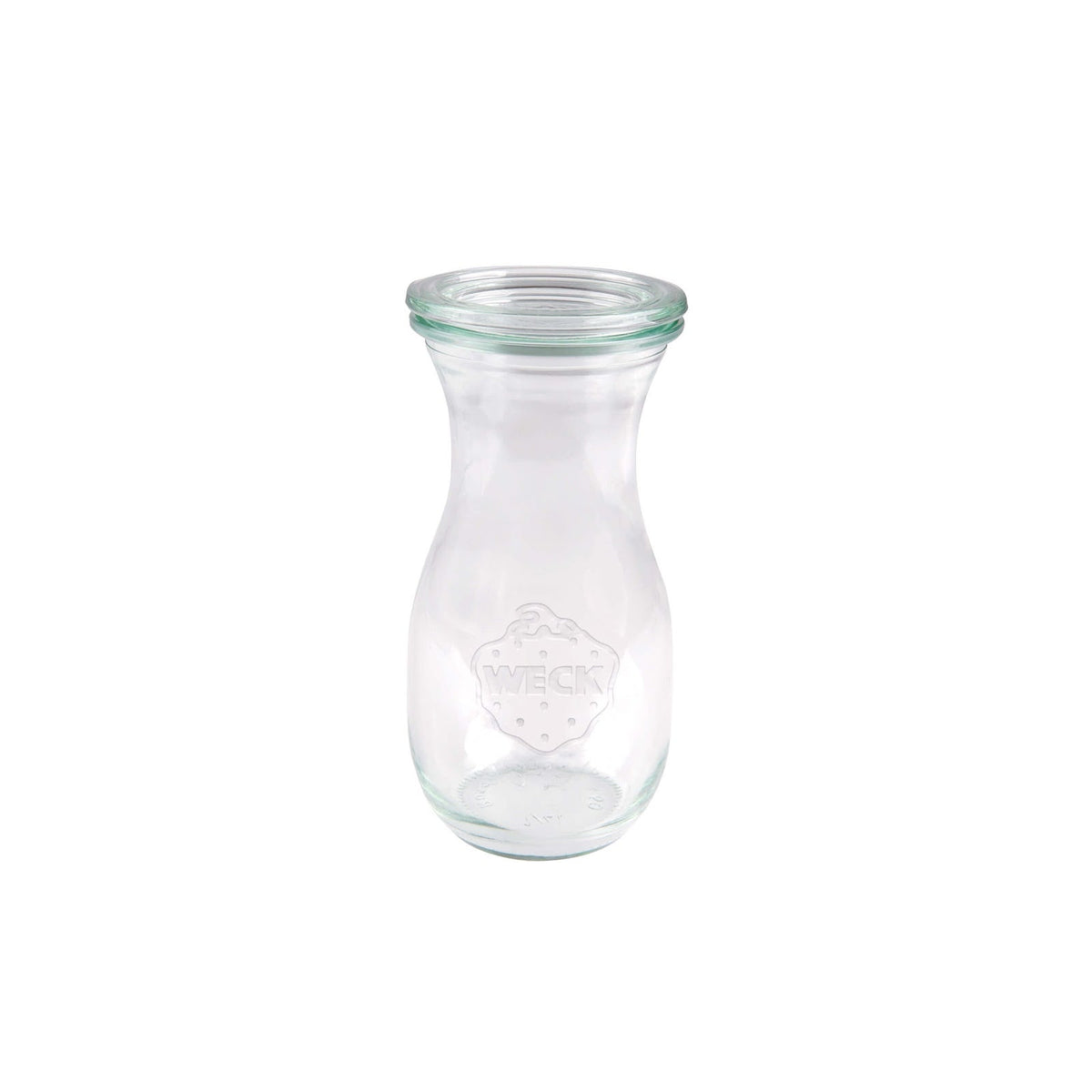 Weck Bottiglia in Vetro con Tappo Guarnizione e Clips 29 cl