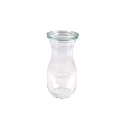 Weck Bottiglia in Vetro con Tappo Guarnizione e Clips 29 cl
