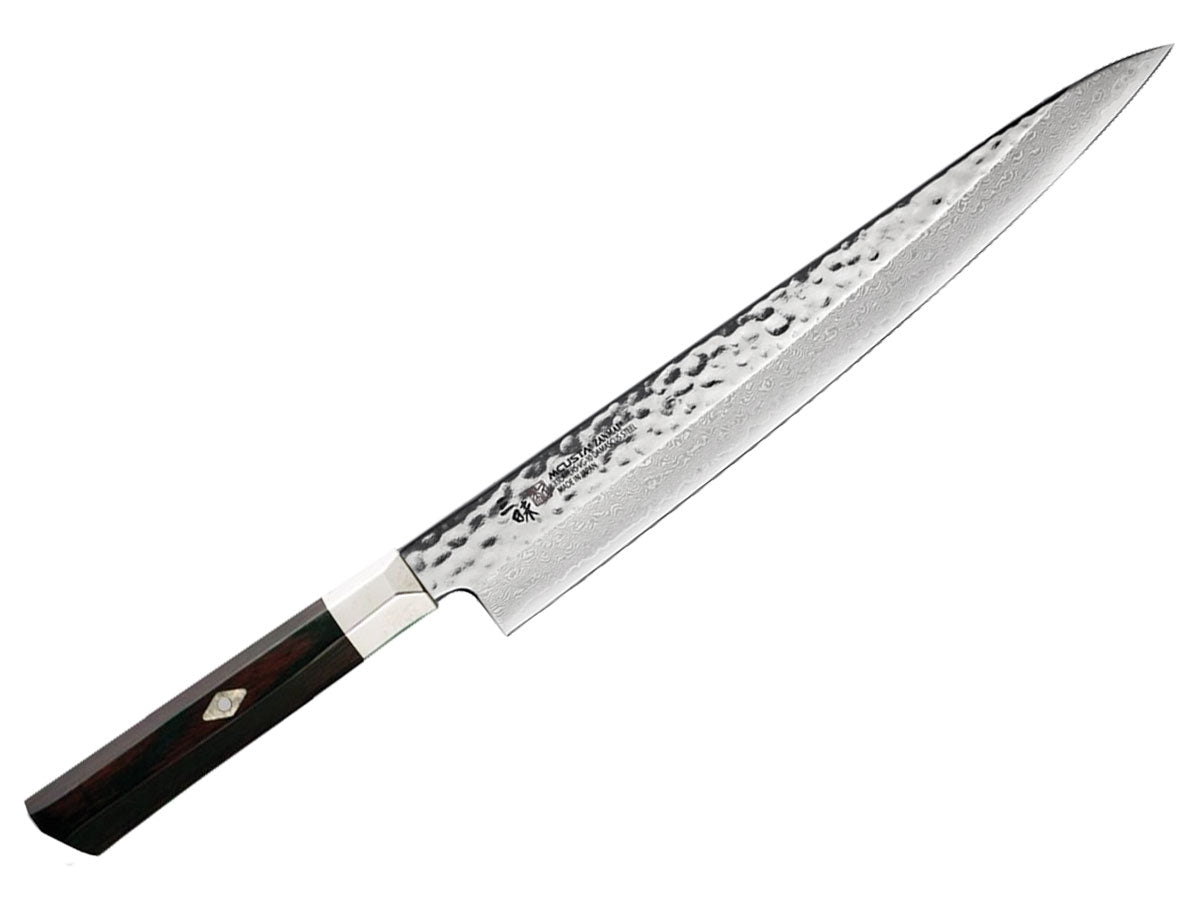 Mcusta Zanmai Supreme Hammered Sujihiki 10.6" Cm.27 ZSH2B-4011DH