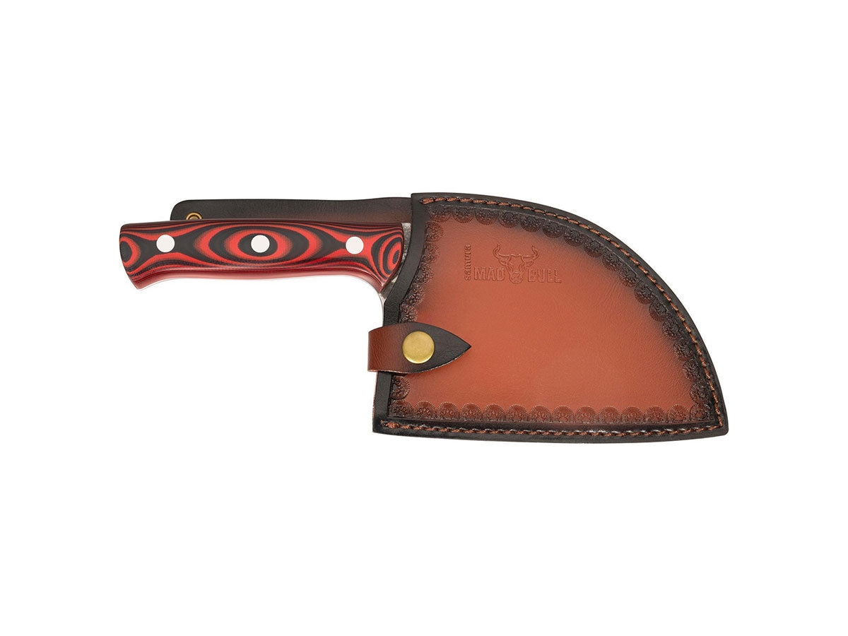 Samura Mad Bull Small Chopper Mannaia G-10 Black&Red (Cleaver) Cm.14,5 SMB-0041R - foto 2