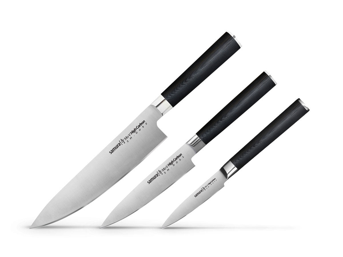 Samura Mo-V Set 3 Pz (CUOCO-FILETTARE-SPELUCCHINO) SM-0230