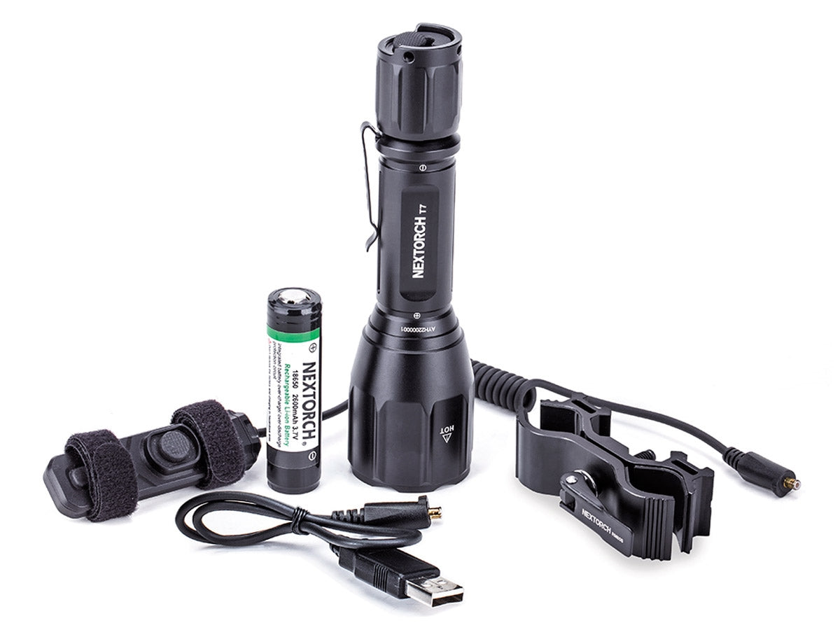 Nextorch Hunting Set T7 Ricaricabile 1300 Lumens Led