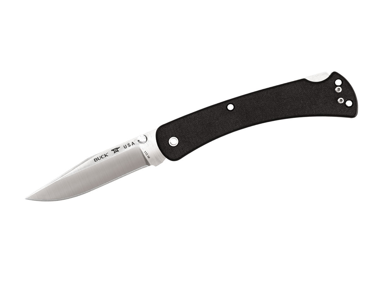 Buck Folding Hunter Slim Pro 0110BKS4 Black