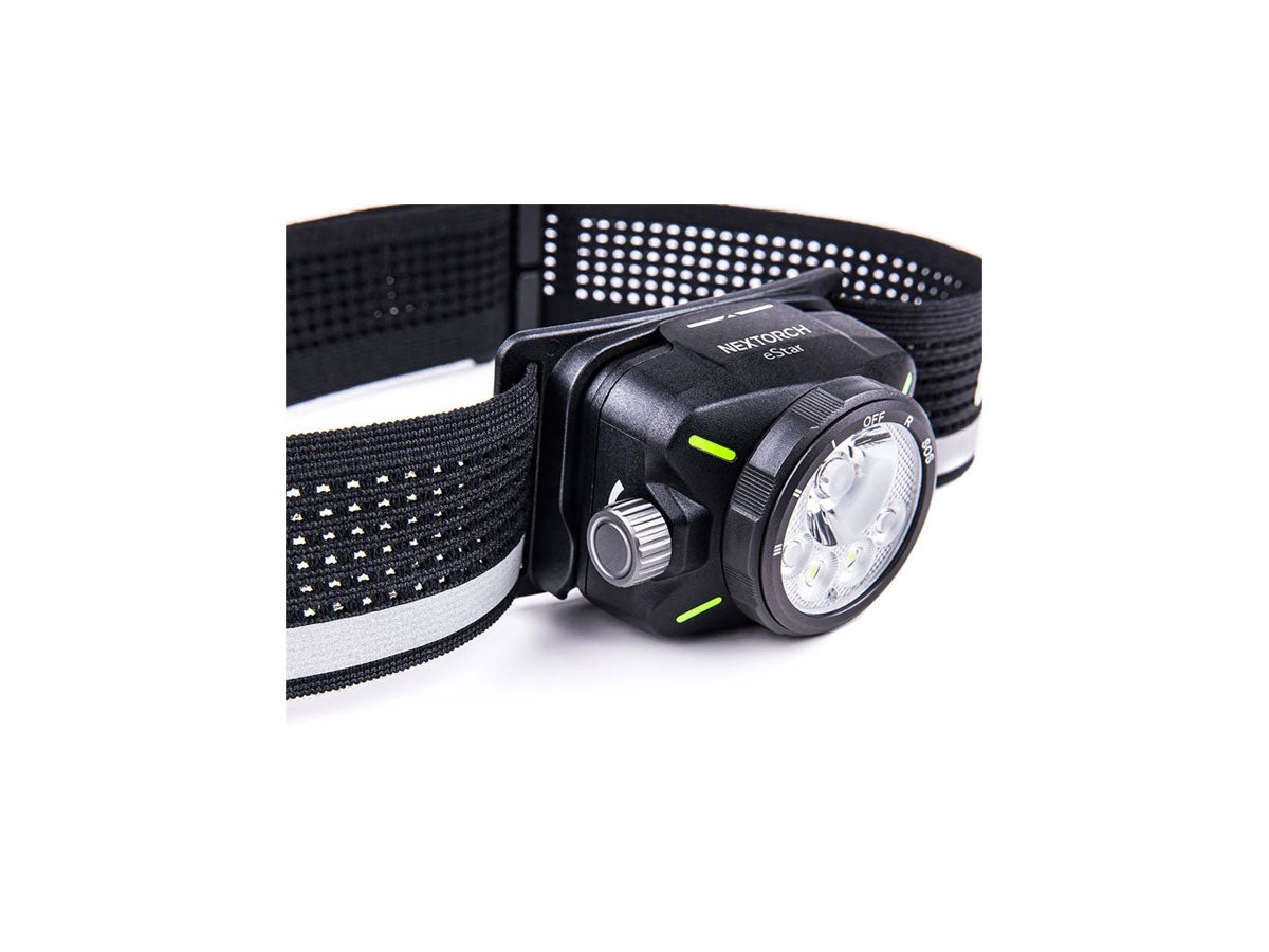 Nextorch Headlamp eSTAR Ricaricabile 1300 Lumens Led Black - foto 2